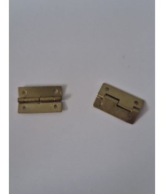 Bisagra dorada 18x11mm