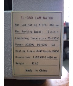 Laminadora Vansda EL-380